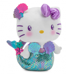 Hello Kitty Purple Mermaid Plush