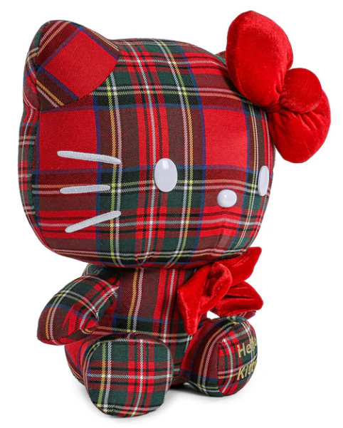 Image 1 of Hello Kitty Plaid Plush