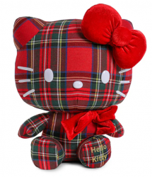 Hello Kitty Plaid Plush