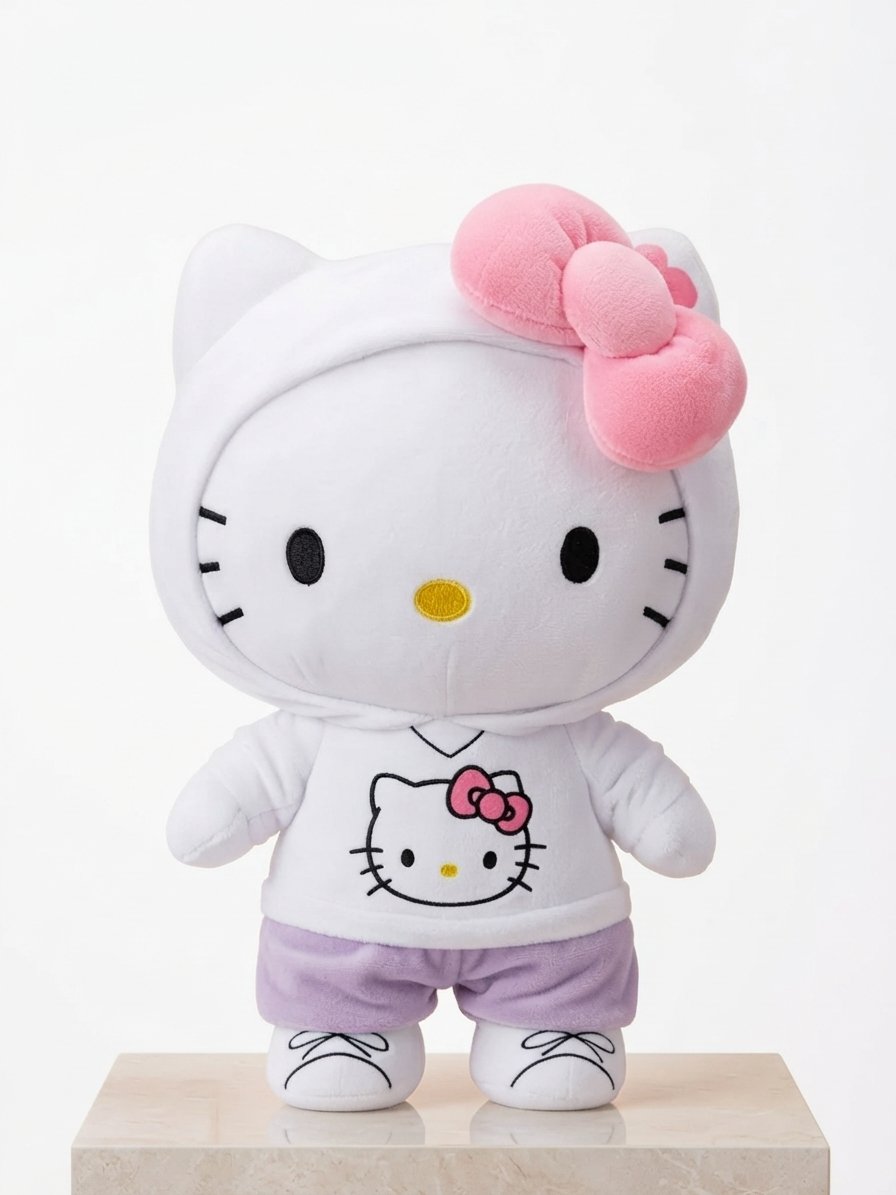 Image 0 of Hello Kitty 13-inch Plush - Athleisure Hoodie Edition