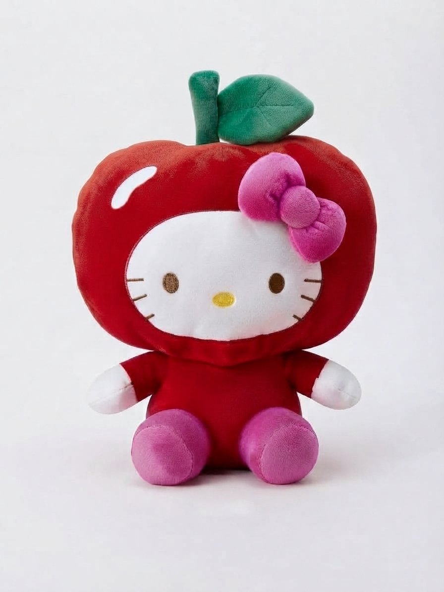 Image 0 of Hello Kitty 13-Inch Apple Costume Plush