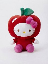 Hello Kitty 13-Inch Apple Costume Plush