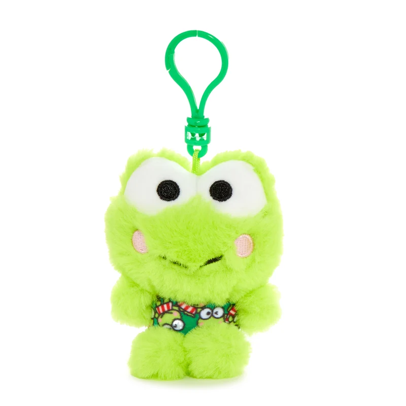 Image 0 of Sanrio Keroppi Fluffy Mini Plush Keychain