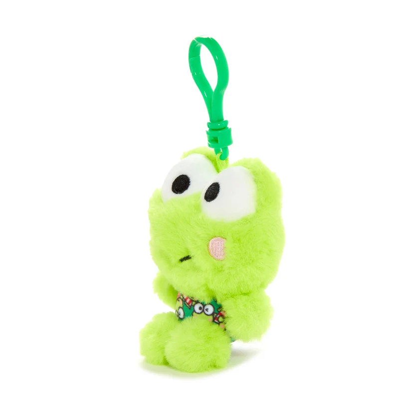 Image 1 of Sanrio Keroppi Fluffy Mini Plush Keychain