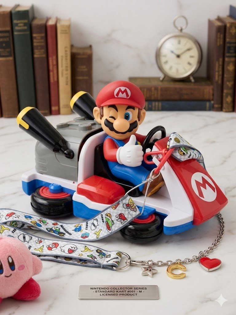 Image 0 of Nintendo Mario Kart Standard Kart Collectible Popcorn Bucket