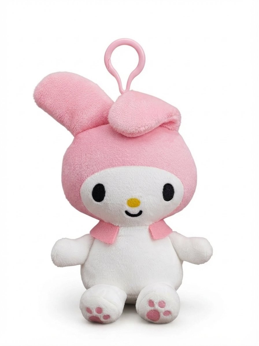 Image 0 of Sanrio My Melody Sitting Plush Doll Keychain