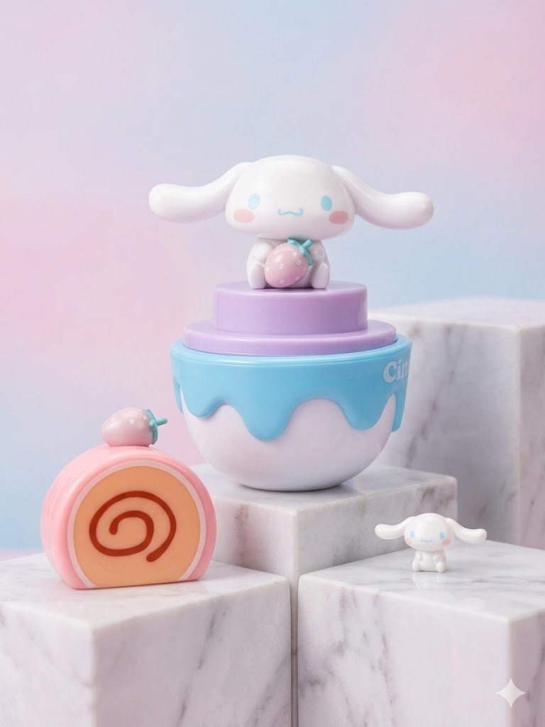 Image 2 of Official Sanrio Cinnamoroll Strawberry Cake Surprise Display Box