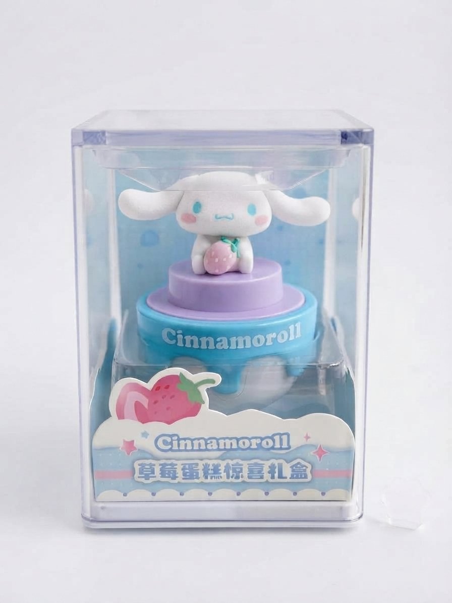 Image 0 of Official Sanrio Cinnamoroll Strawberry Cake Surprise Display Box