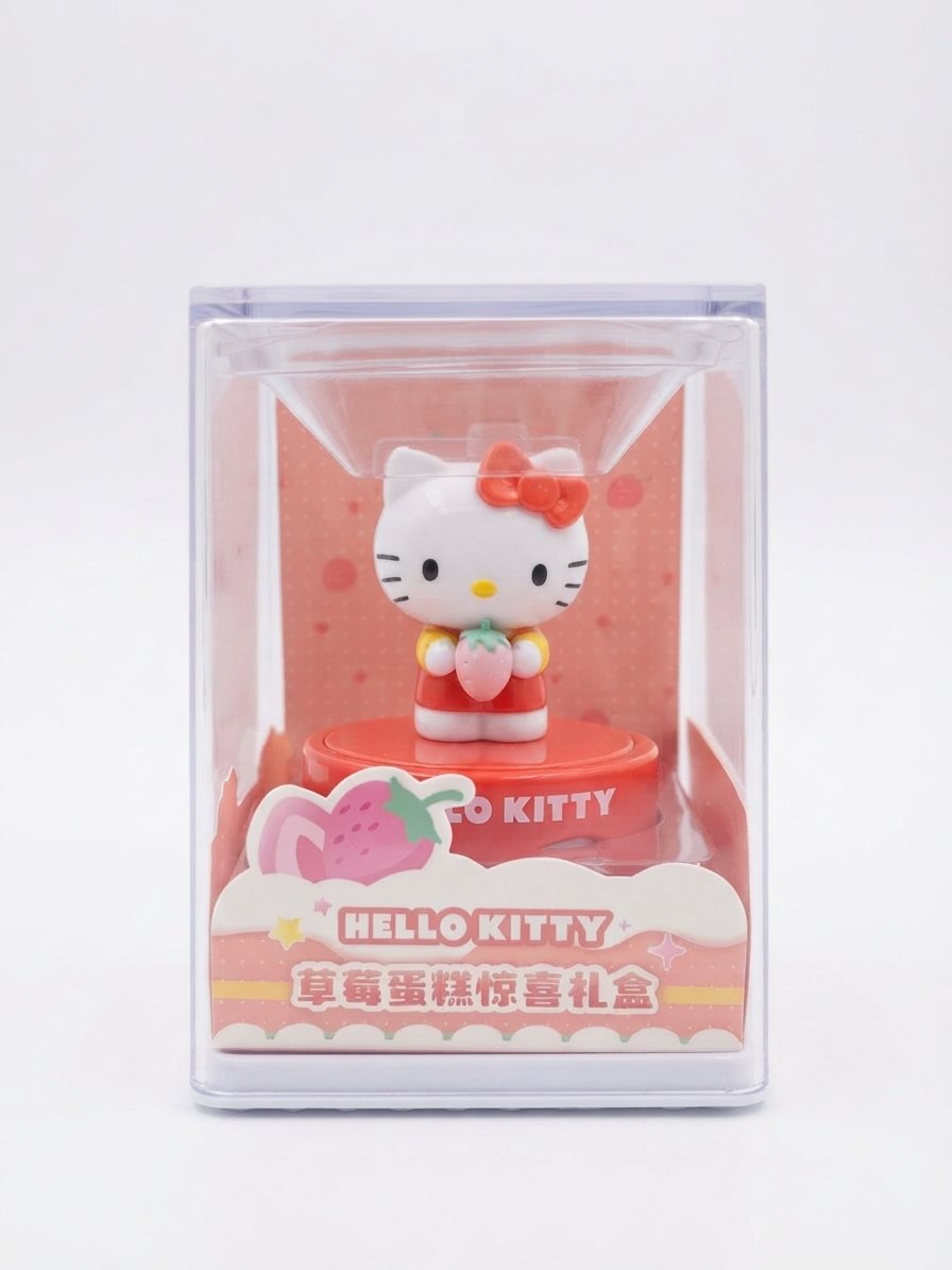 Image 0 of Official Sanrio Hello Kitty Strawberry Cake Surprise Display Box
