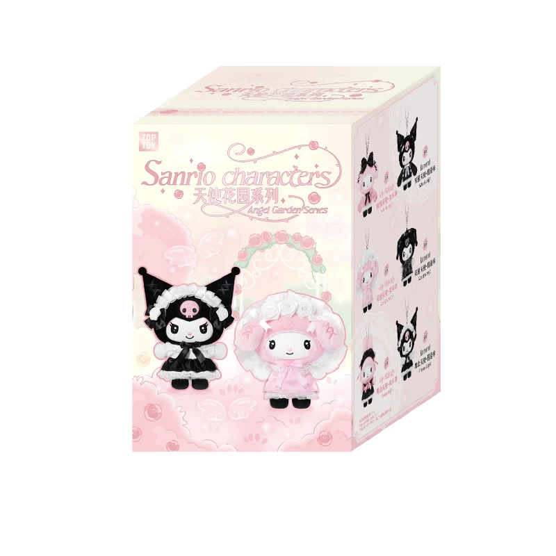 Hello Kitty Angel Garden Series Plush Vinyl Keychain Gift Blind Box