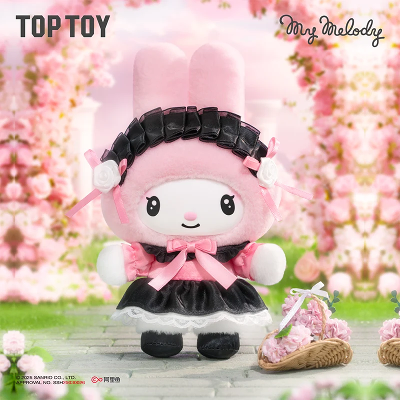 Image 6 of Hello Kitty Angel Garden Series Plush Vinyl Keychain Gift Blind Box