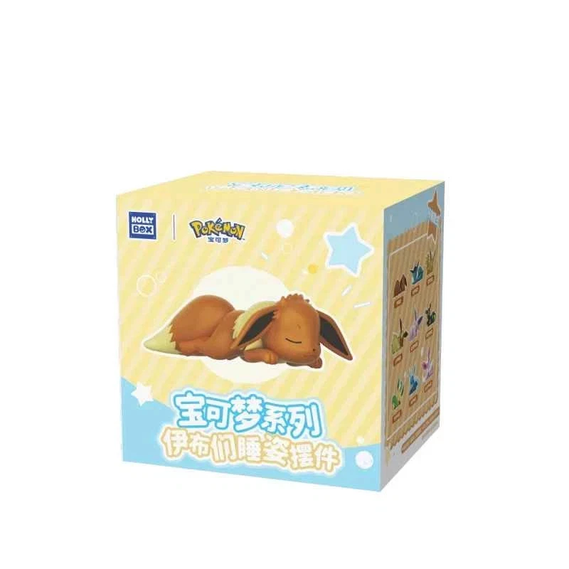 Image 0 of Pokemon - Eevee Sleeping Blind Box Fantasy Cute Anime Collectible Display