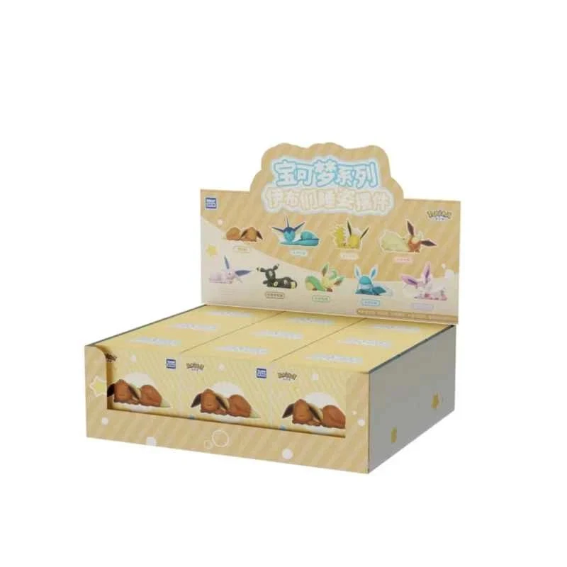 Image 1 of Pokemon - Eevee Sleeping Blind Box Fantasy Cute Anime Collectible Display