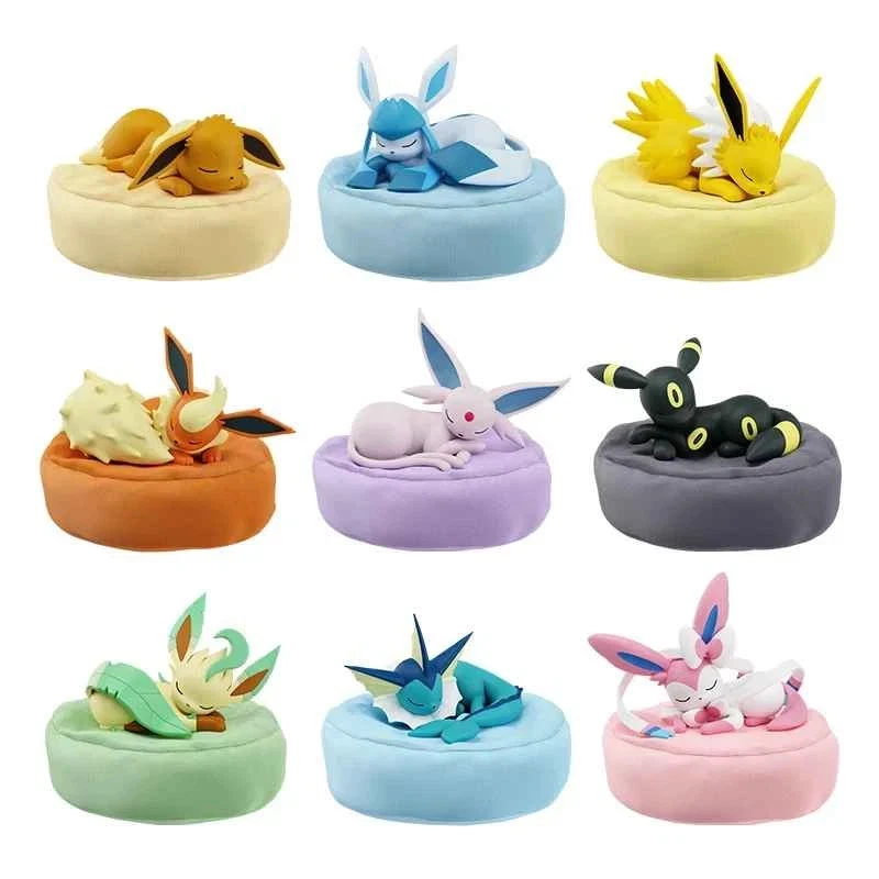 Image 2 of Pokemon - Eevee Sleeping Blind Box Fantasy Cute Anime Collectible Display