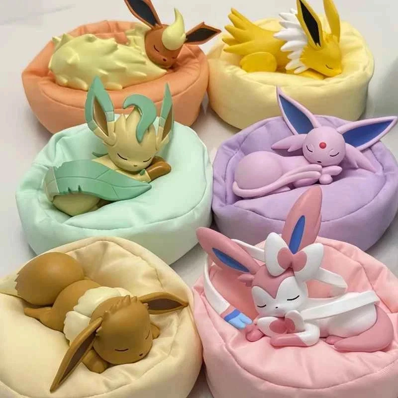 Image 3 of Pokemon - Eevee Sleeping Blind Box Fantasy Cute Anime Collectible Display