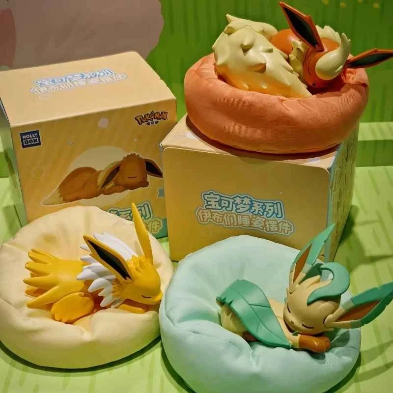 Image 4 of Pokemon - Eevee Sleeping Blind Box Fantasy Cute Anime Collectible Display