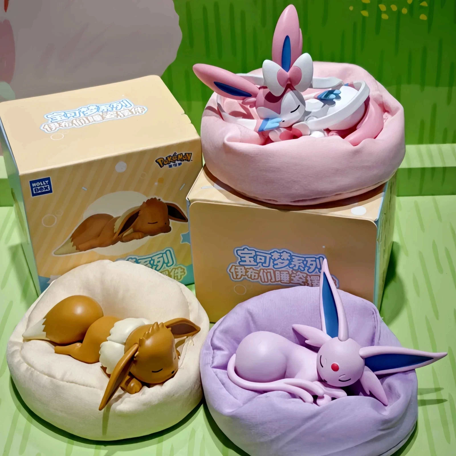 Image 5 of Pokemon - Eevee Sleeping Blind Box Fantasy Cute Anime Collectible Display