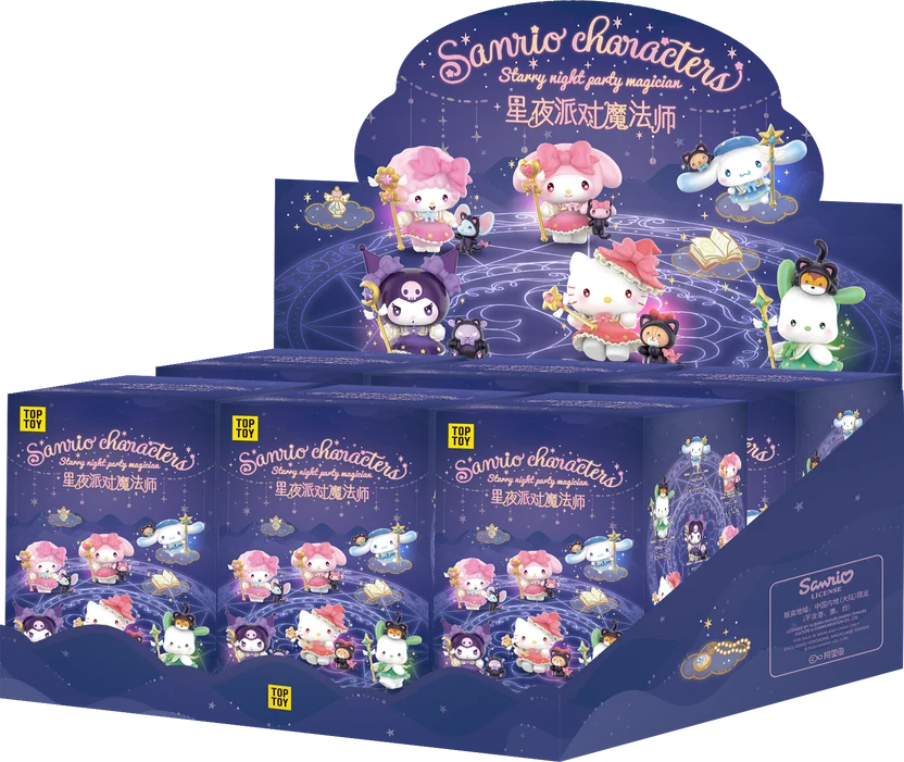 Image 2 of Sanrio characters Starry Night Party Magician Series Figures Blind Box