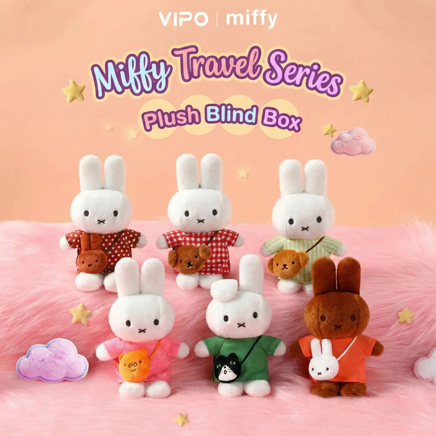 Image 0 of Miffy Travel Mini Baf Series Blind Box