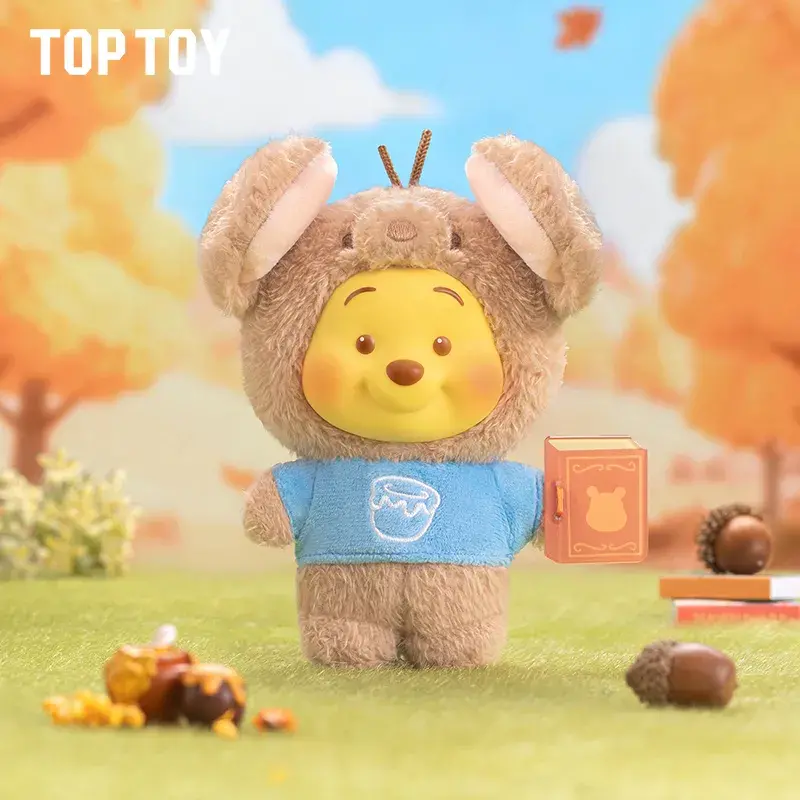 Image 4 of Winnie the Pooh Animal Storybook Series Plush Keychain Blind Box