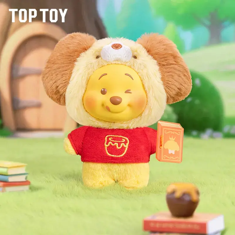 Image 6 of Winnie the Pooh Animal Storybook Series Plush Keychain Blind Box