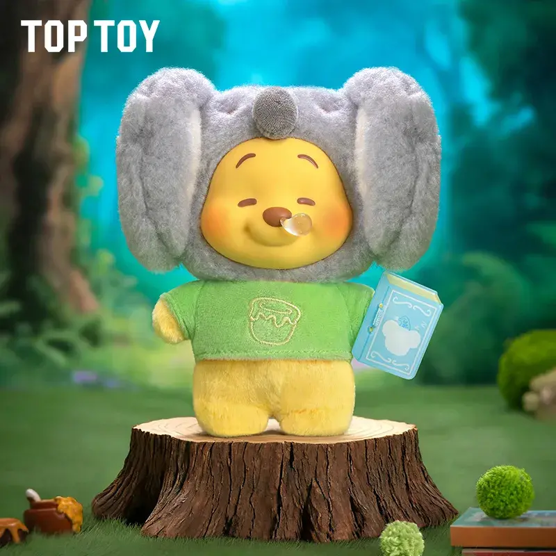 Image 8 of Winnie the Pooh Animal Storybook Series Plush Keychain Blind Box