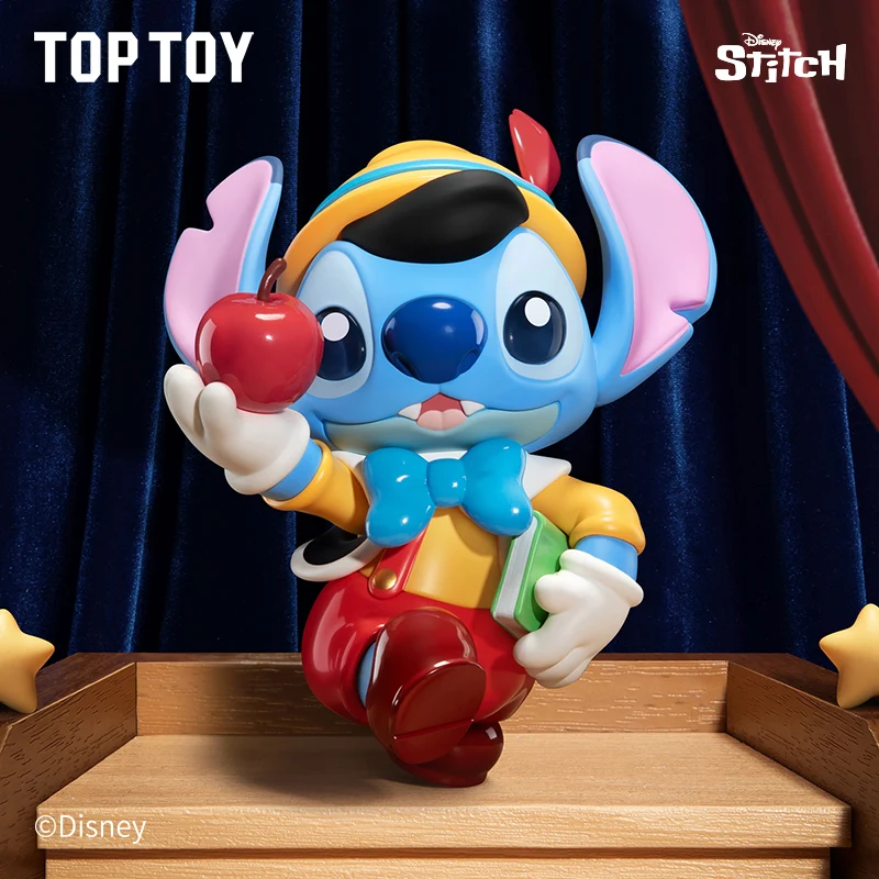 Image 9 of Disney Stitch �- Pinocchio Fantasy Theater Series Figures Blind Box
