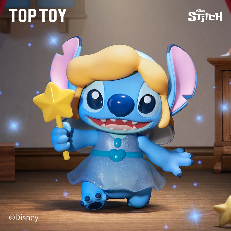 Image 5 of Disney Stitch �- Pinocchio Fantasy Theater Series Figures Blind Box