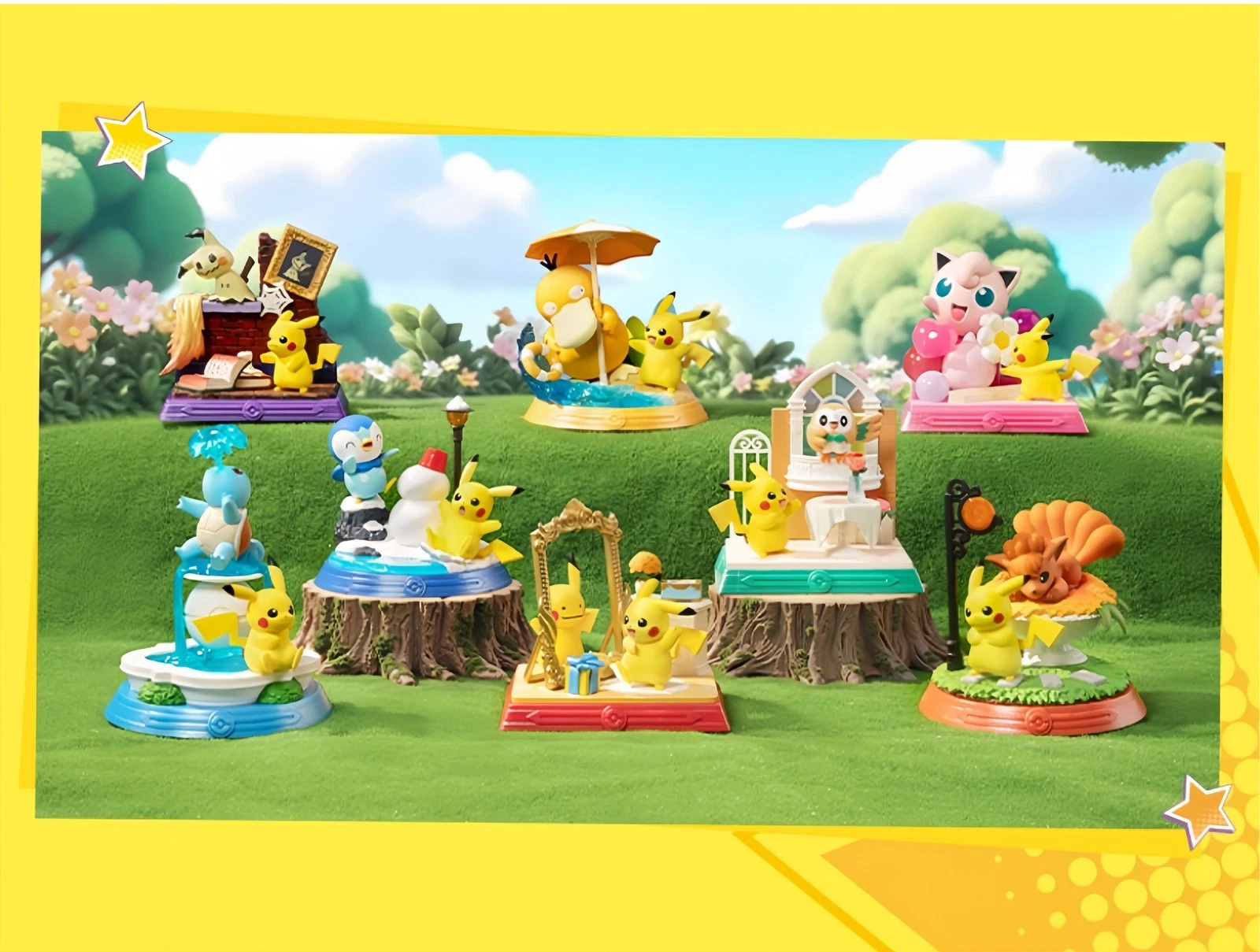 Image 0 of Pokémon x Funism Pikachu and His Friends Figure Blind Box