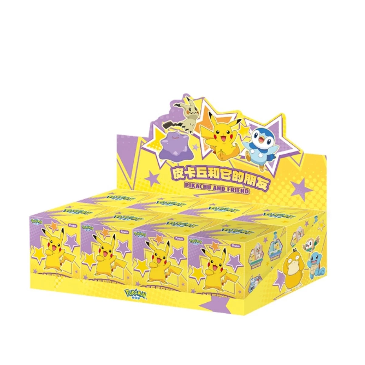 Image 1 of Pokémon x Funism Pikachu and His Friends Figure Blind Box