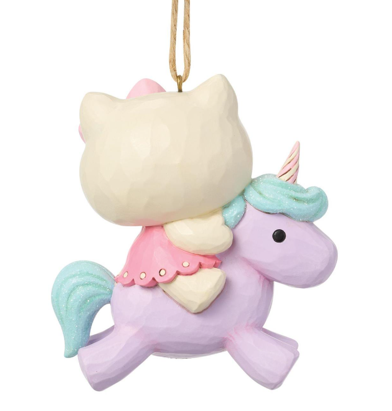 Image 2 of Hello Kitty Unicorn Ornament