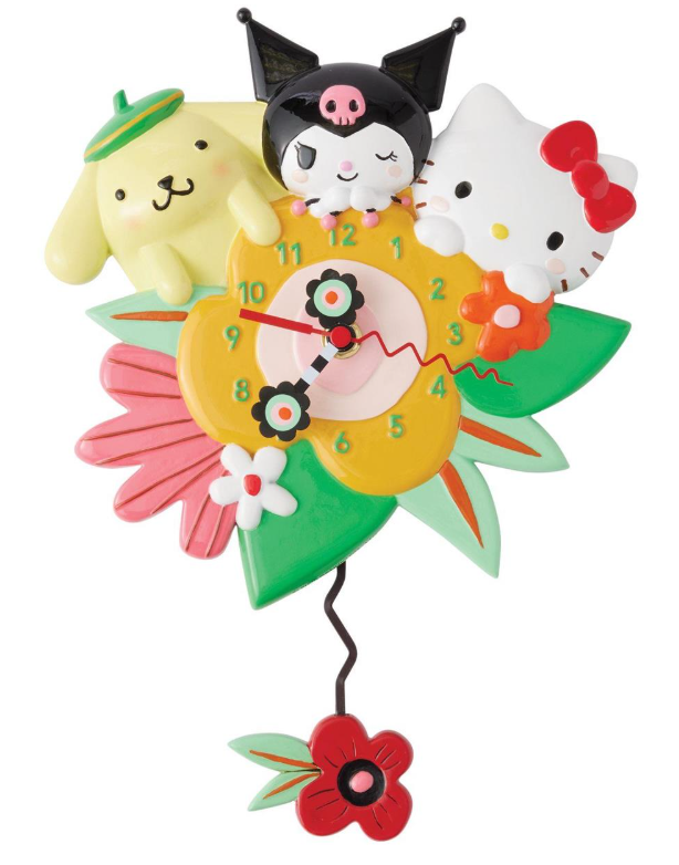 Image 0 of Hello Kitty and Friends Clock