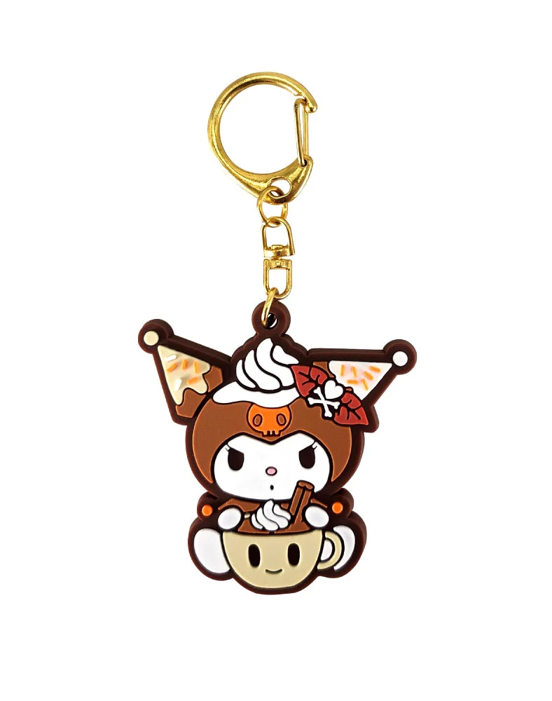 Image 3 of Tokidoki x Hello Kitty and Friends Pumpkin Spice Rubber Keychain Blind Box