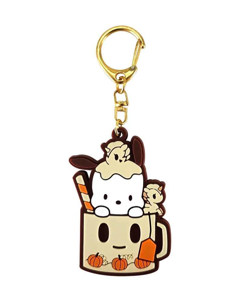 Image 8 of Tokidoki x Hello Kitty and Friends Pumpkin Spice Rubber Keychain Blind Box