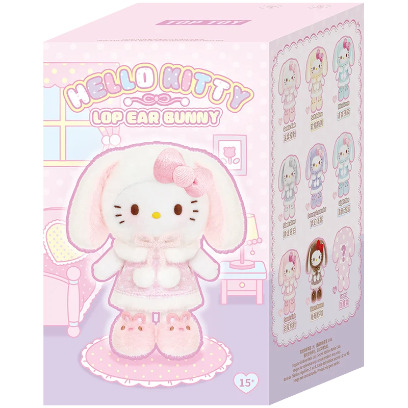 Image 11 of Hello Kitty Lop Ear Bunny Series Plush Blind Box