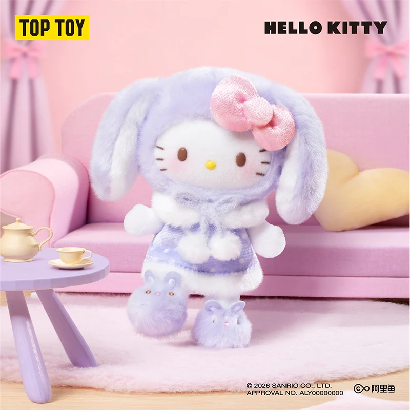 Image 4 of Hello Kitty Lop Ear Bunny Series Plush Blind Box