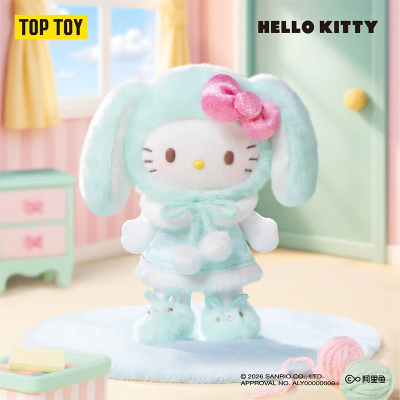 Image 5 of Hello Kitty Lop Ear Bunny Series Plush Blind Box