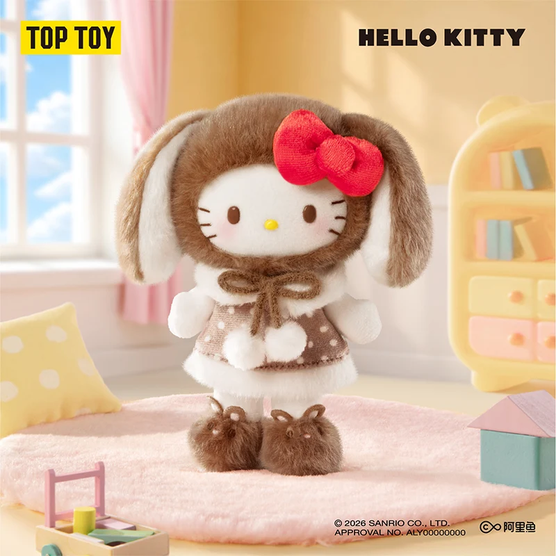 Image 6 of Hello Kitty Lop Ear Bunny Series Plush Blind Box