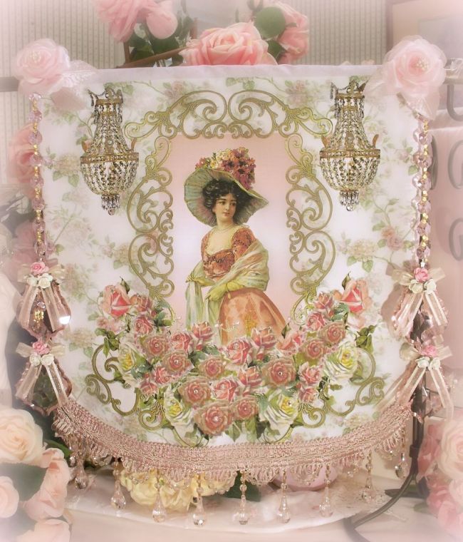 Image 4 of Crystal Roses Wall Tapestries