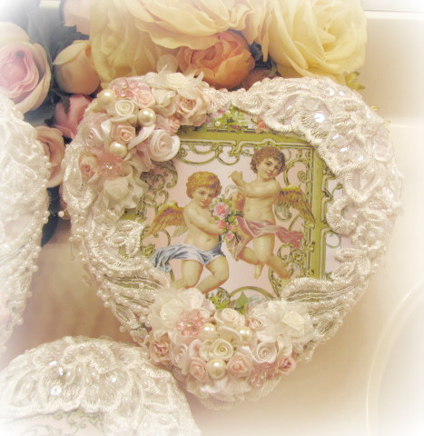 Image 2 of Crystal Roses Heart Boxes