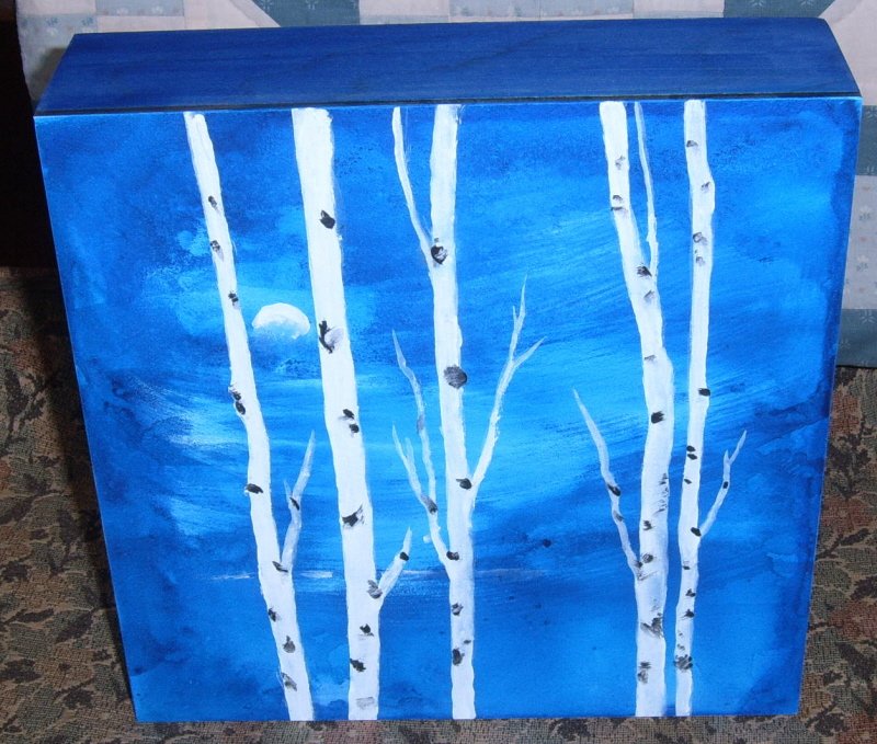 Birch Trees View 2