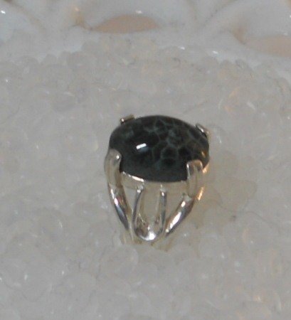 Side view of ring