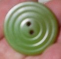 Green Bakelite Button