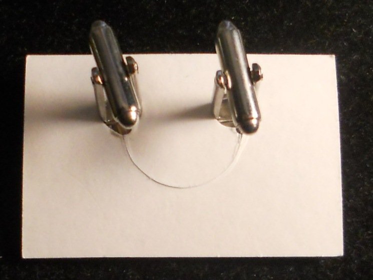 Cuff link backs