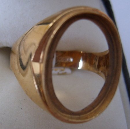 10 kt gold filled ring