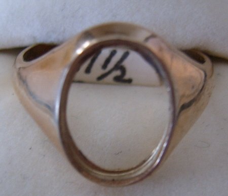 14 kt gold filled ring