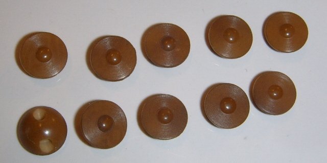 10 Small Vegetable ivory buttons button BJs
