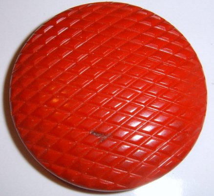 Image 0 of Large Red Coat Button Diamond design