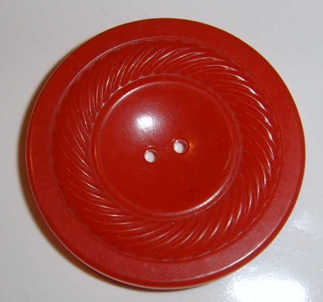 Image 0 of Large Red Plastic Button Rope design