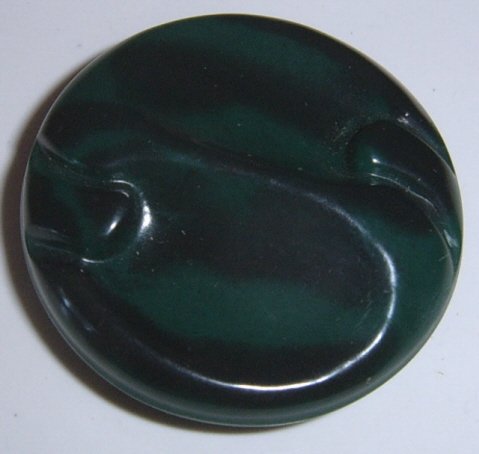 Nice Green Black Coat Button
